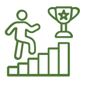 Green Gorilla Values Icons_Aim Higher