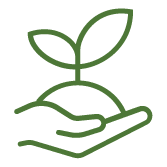 Green Gorilla Values Icons_Here For Good