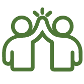 Green Gorilla Values Icons_One Team